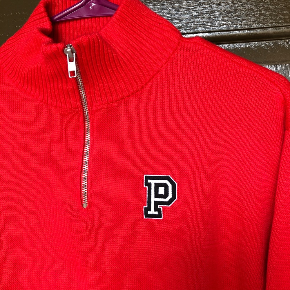 Slouchy Half-Zip Sweater - Picture 2 of 4